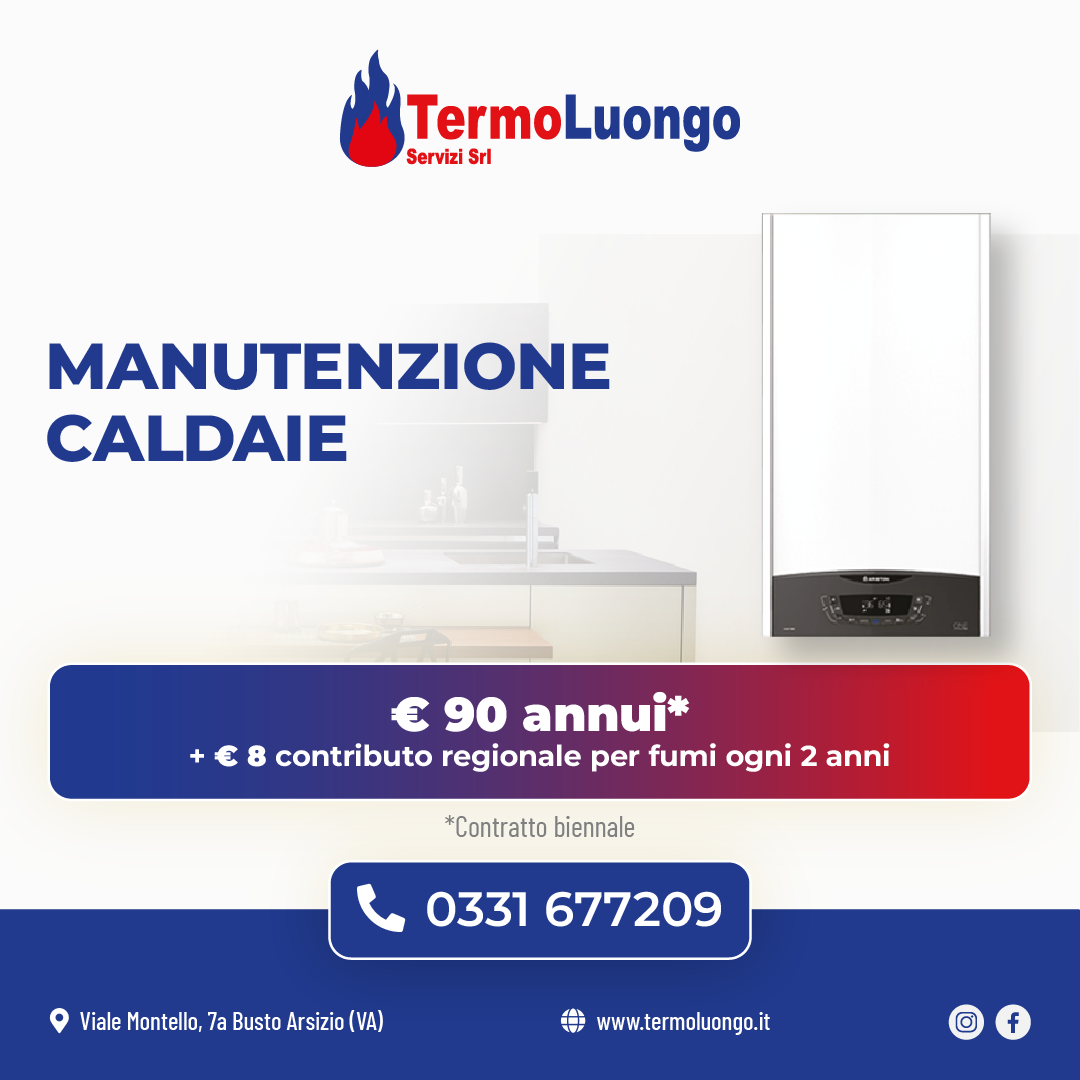 Promozione manutenzione caldaie