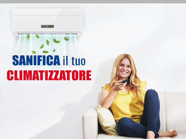 sanifica climatizzatore